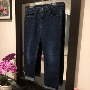 rag & bone Dark Blue Skinny Jeans Plus Size 32